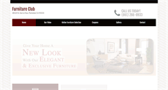 Desktop Screenshot of palmdalefurnitureclub.com