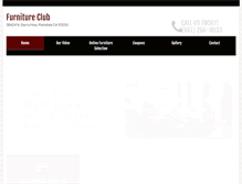 Tablet Screenshot of palmdalefurnitureclub.com